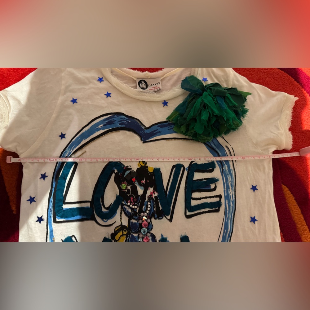 LANVIN T-shirt (runs bigger) - Picture 4 of 10